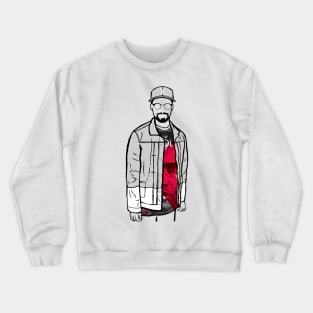 Spike Lee (Malcolm X) Portrait Crewneck Sweatshirt